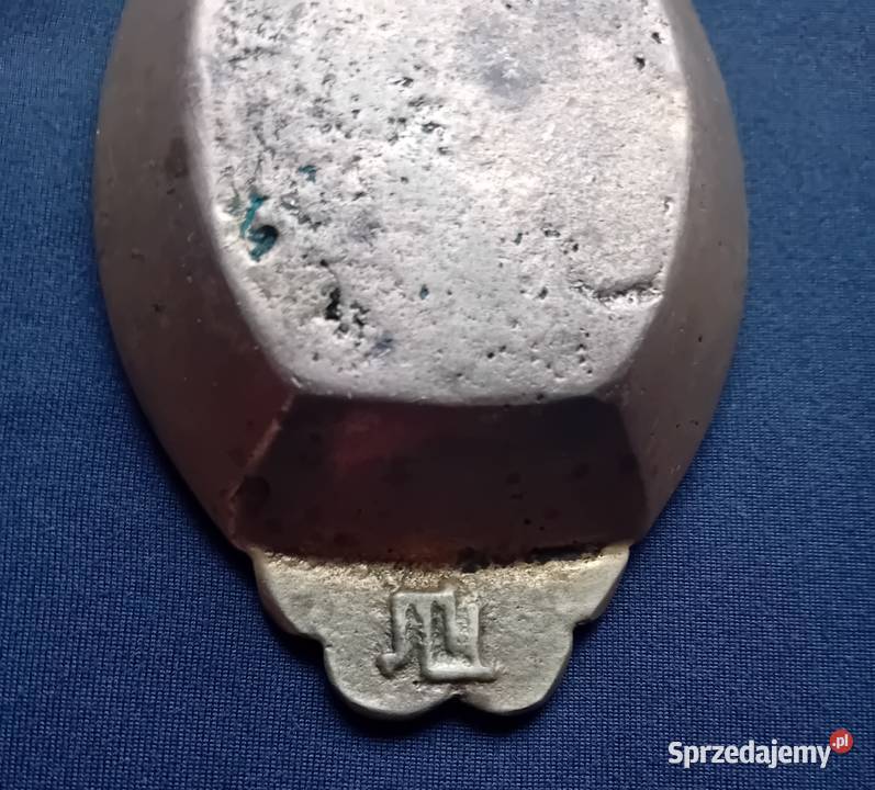 Mosieżna popielniczka z jeleniem CCCP lata Koźminek