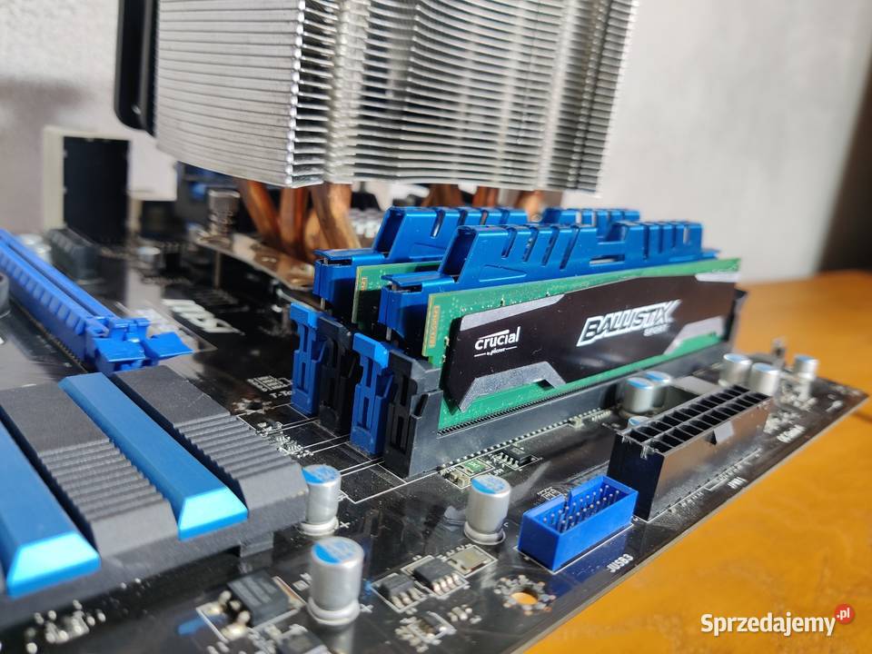 Zestaw Intel i7 4770k MSI Z87G43 32GB RAM Pozostałe