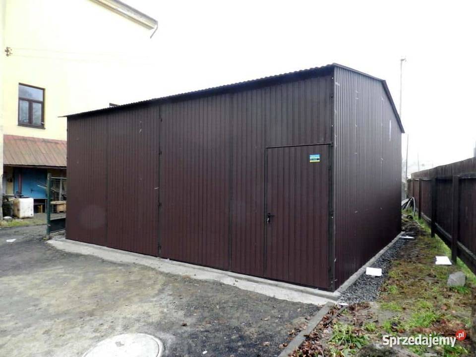 Blaszana montowana hala 77 m Kraków