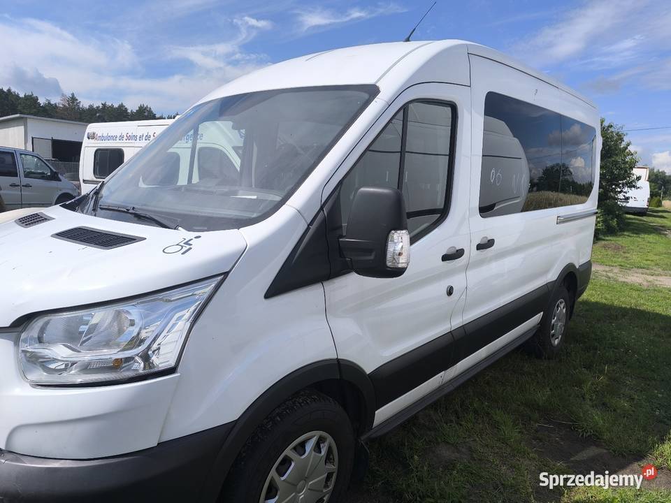 Ford Transit 20 9osobowy specjalny najazd wózka Transit Inowrocław