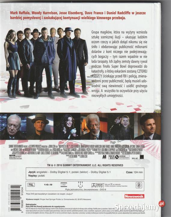 ILUZJA 2 WOODY HARRELSON DVD