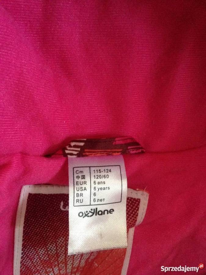 komplet kurtka i spodnie narciarskie 120 Łódź