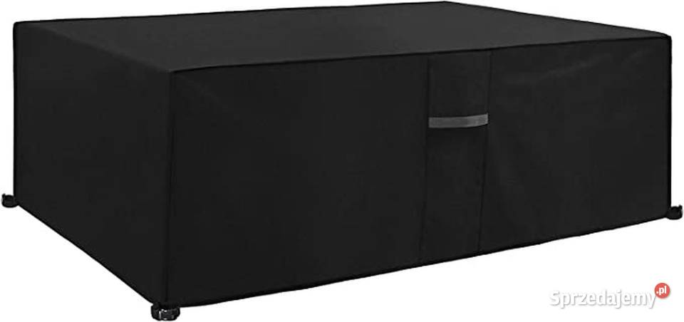 Pokrowiec na meble ogrodowe Dokon 213x132x72 czarny