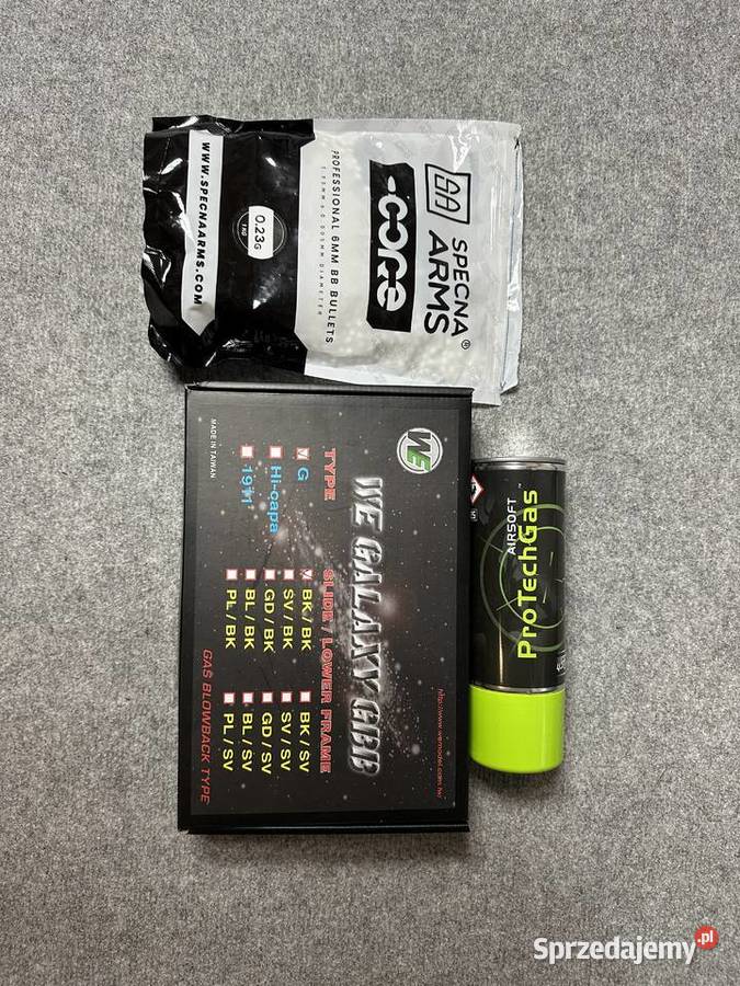 ASG pistolet WE Galaxy GBB Type G Blowback Szczecin sprzedam