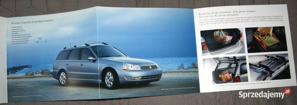 Saturn 2004 Ion L300 Vue prospekt katalog Kępice