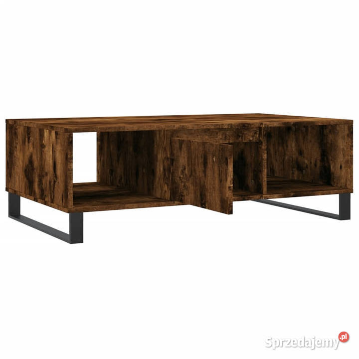 Stolik kawowy przydymiony dąb 104x60x35 WM827097 Warszawa