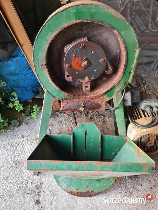 Śrutownik bijakowy Meprozet z silnikiem 55kW uszkodzony Maszyny rolnicze Stare Grabie sprzedam