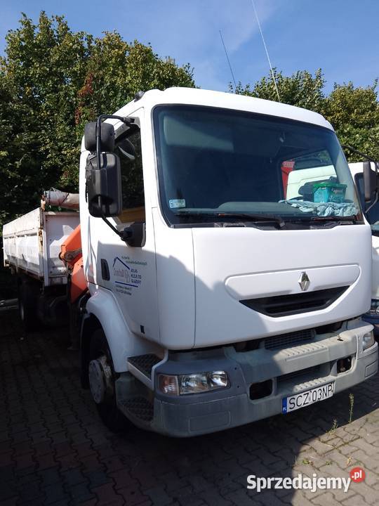 Renault Midlum wywrotka z HDS 2001 Rędziny