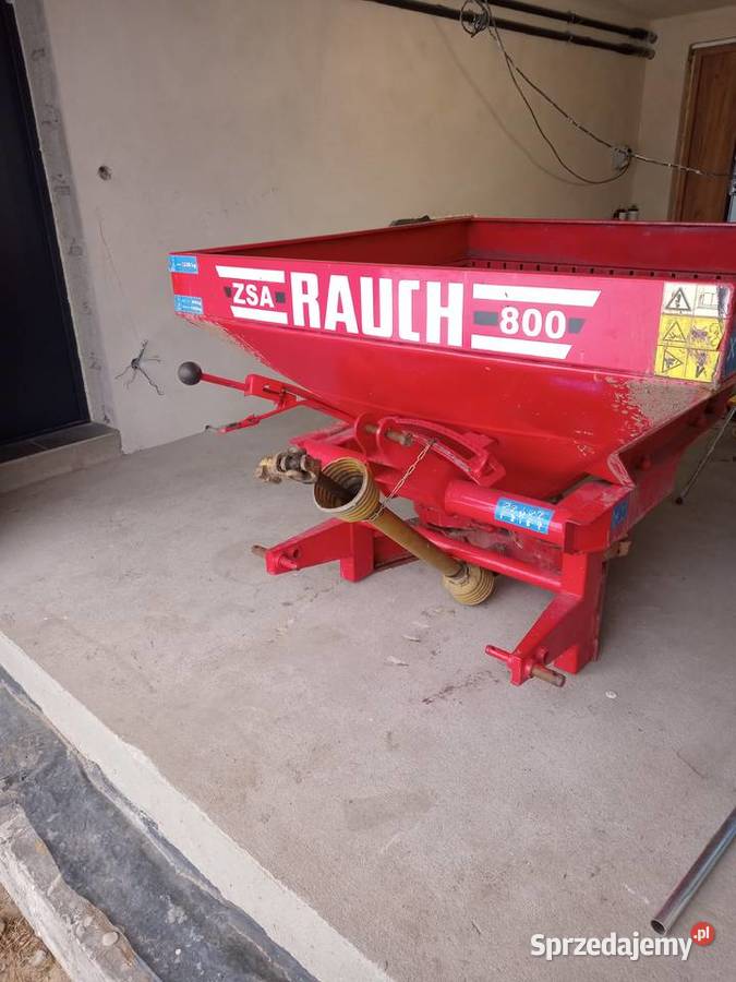 Rozsiewacz nawozów Rauch zsa 800 nieuszkodzony Rozsiewacze nawozów Kuryłówka