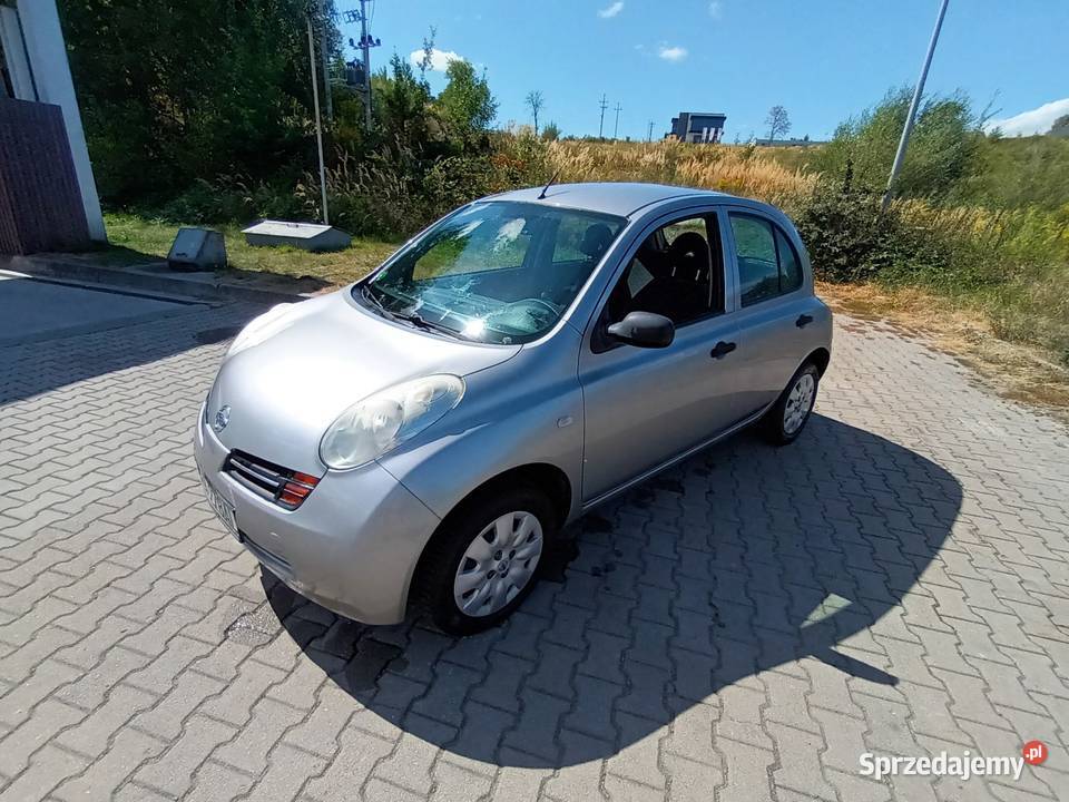 Sprzedam Nissan Micra K12 12 80 2004 isofix małopolskie Bęczarka