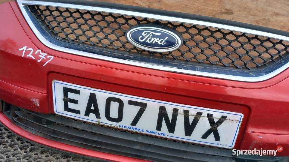 FORD GALAXY MK3 ZDERZAK PRZÓD Z6 HALOGEN PDC wielkopolskie Zbierkowo