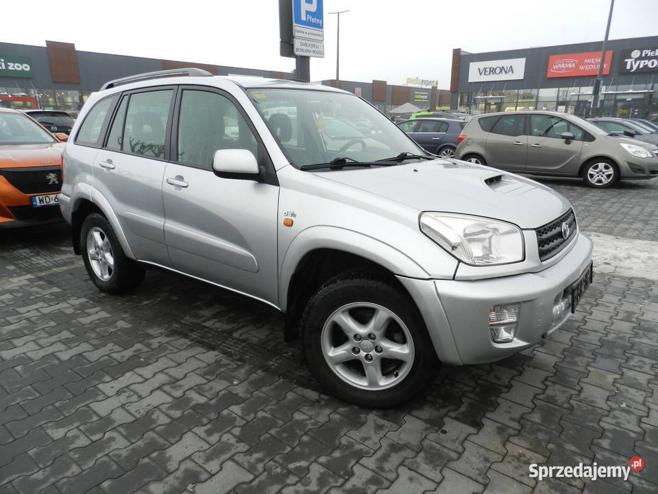 Toyota RAV4 5 drzwi klima hak 4x4 wspomaganie kierownicy Olsztyn