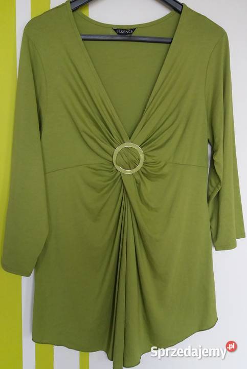 M3840 Nienoszona tunika bluzka Essence zielony Gliwice
