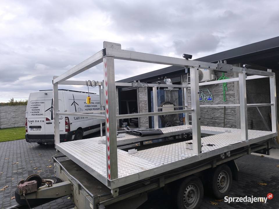 Platforma podest rampa aluminium