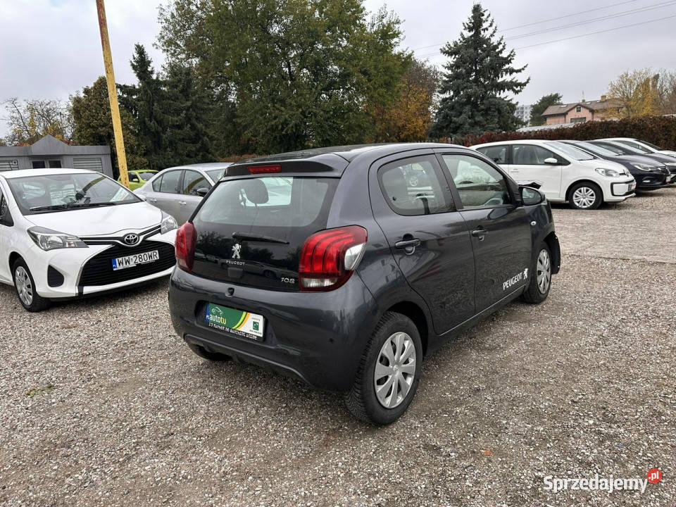 Peugeot 108 10 benzyna 68KlimaKamera cofaniaRej ABS Warszawa