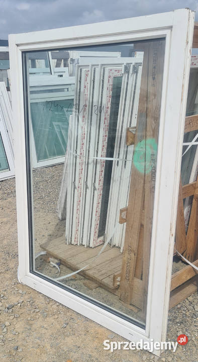 OKNO KacprzaK 124X171 OKNA Używane Plastikowe Siedlce sprzedam