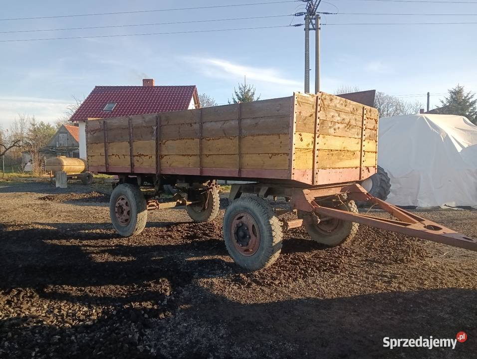 Przyczepa sztywna 6t Przyczepy rolnicze