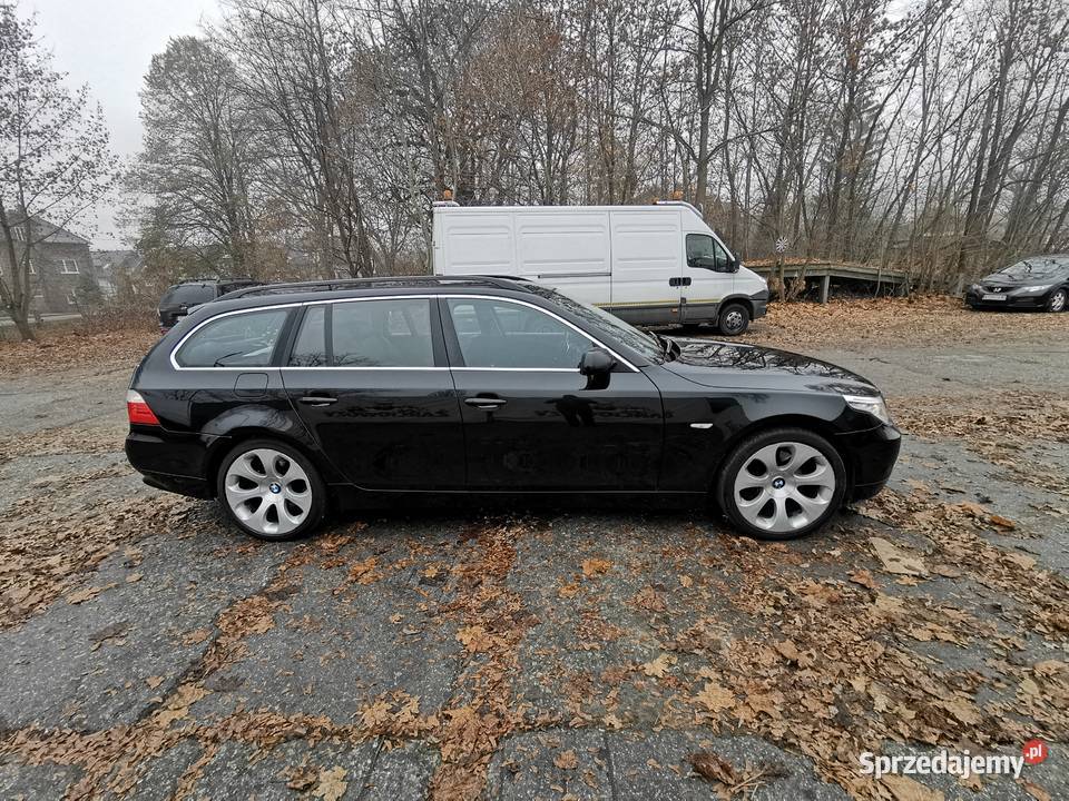BMW 530D E61 218 alufelgi 19 xenon panorama Dąbrowa Górnicza