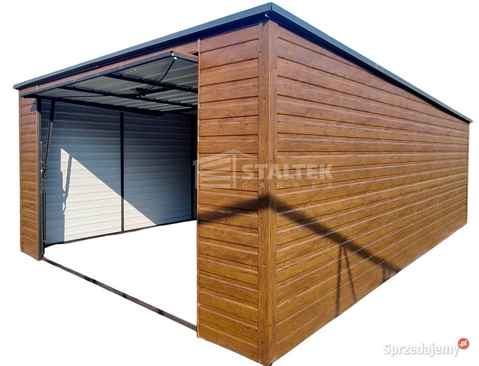 Garaż Blaszany 4x5 Brama uchylna rynna samodzielny Sprzedaż Katowice