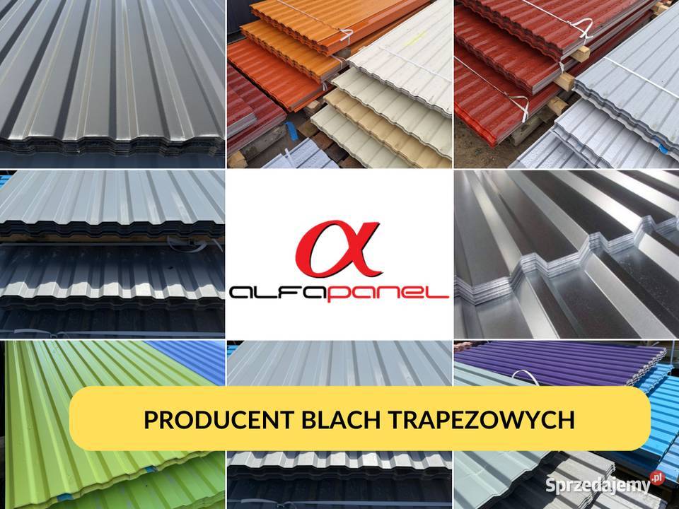 Blacha Trapezowa T14 2 gat w kolorze 7035 szary Budowa Puszczykowo