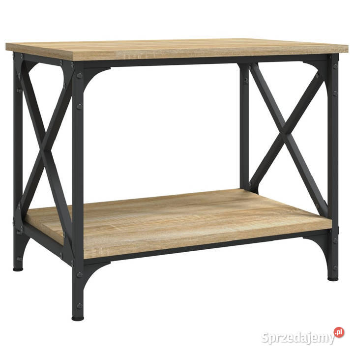 Stolik boczny dąb sonoma 55x38x45 materiał mazowieckie Warszawa sprzedam