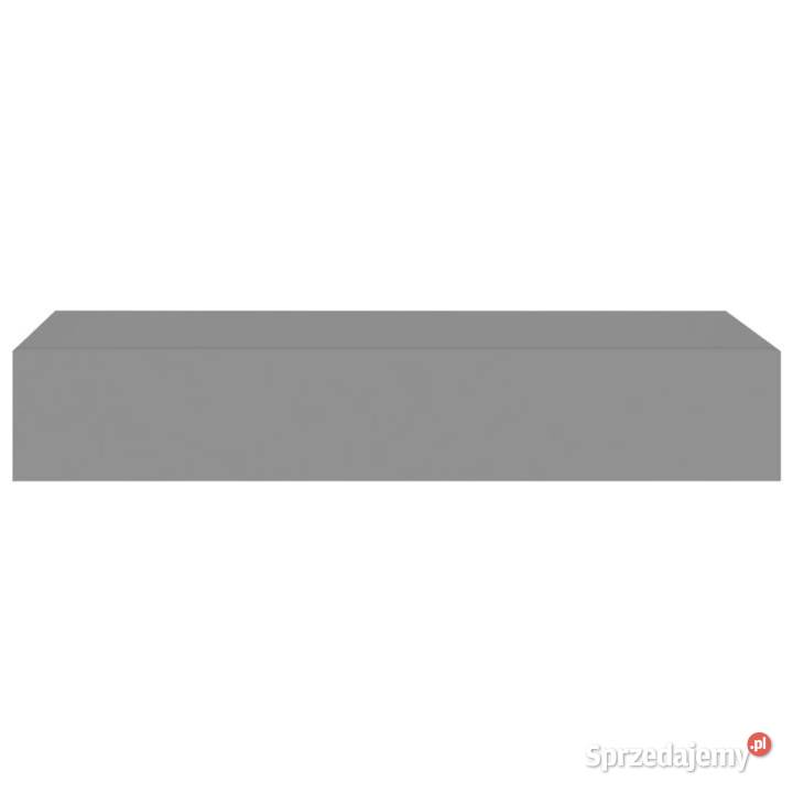 vidaXL Półka ścienna z szufladą szara 60 x 235 x Warszawa sprzedam