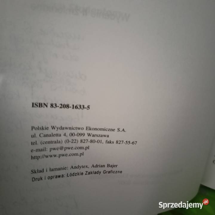 Strategia organizacji Obłój książki wysyłka Książki naukowe i popularnonaukowe Gdańsk