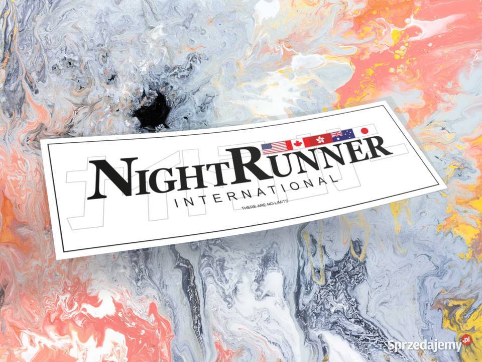 Naklejka K13 NIGHTRUNNER 12 x 4 drift slap 8 podlaskie Choroszcz