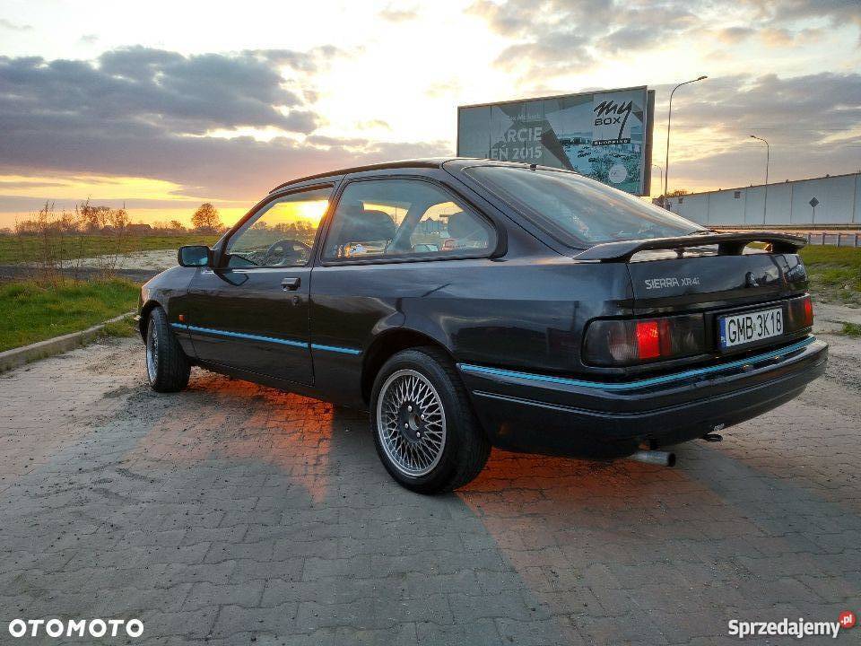 Ford Sierra 1990 coupe lakier metallic Malbork