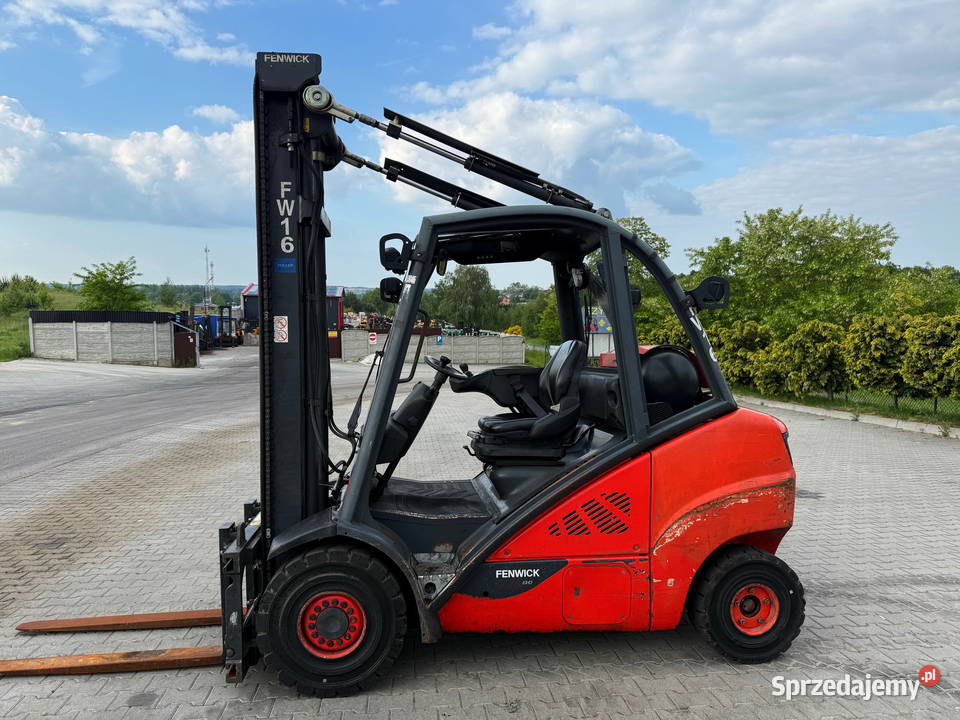 wózek widłowy LINDE H35T02 EVO 3500 440m przesuw łódzkie Działoszyn