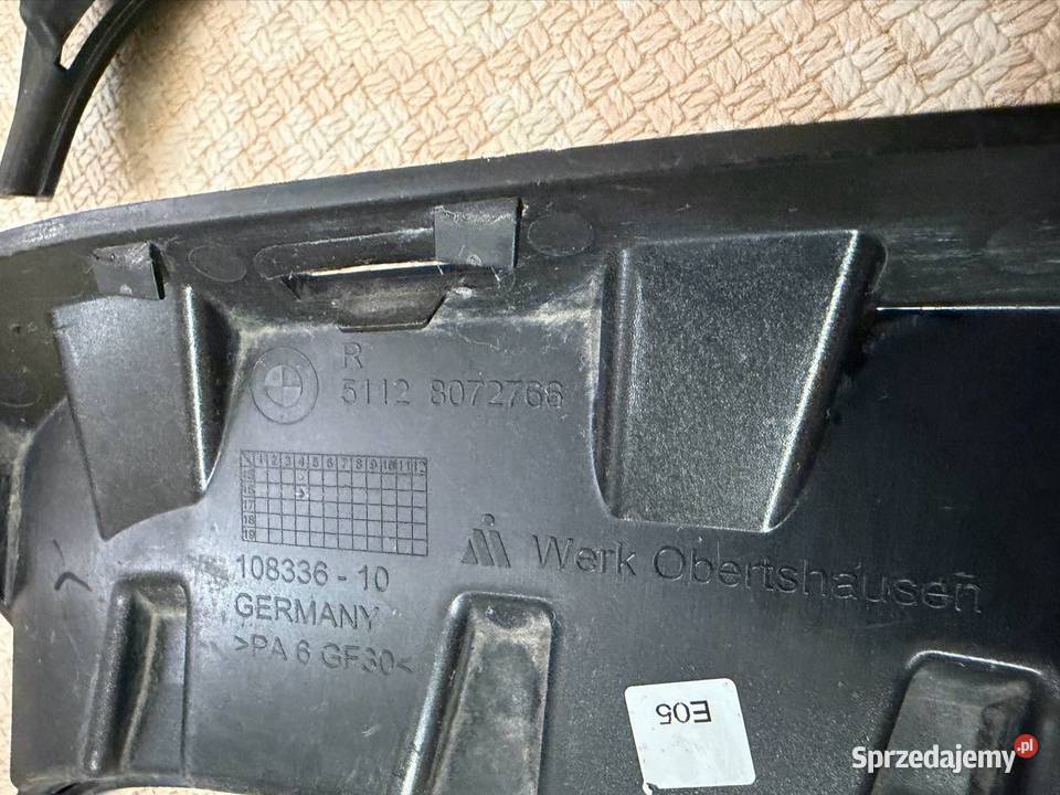BMW F87 M2 8072766 8072765 slizg zderzaka Warszawa