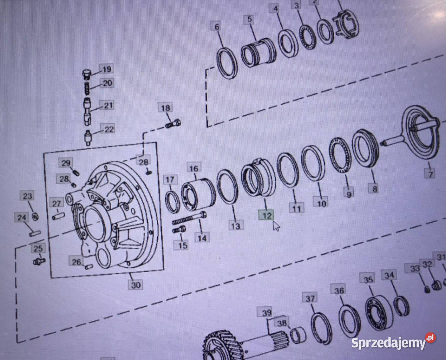 Joh Deere R62627tłoczekJohn Deere 455547554955 Jastrzębniki