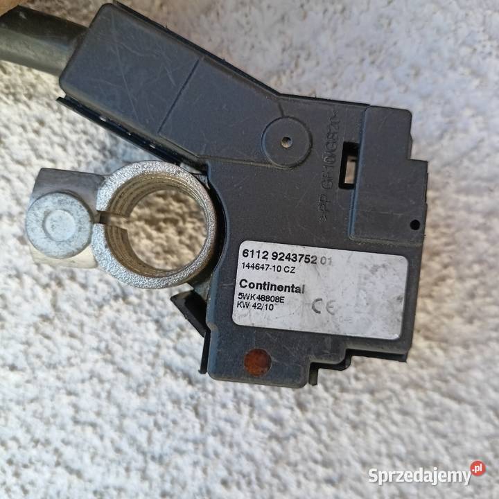 KLEMA MINUSOWA IBS 6112 9243752 01 BMW OEM
