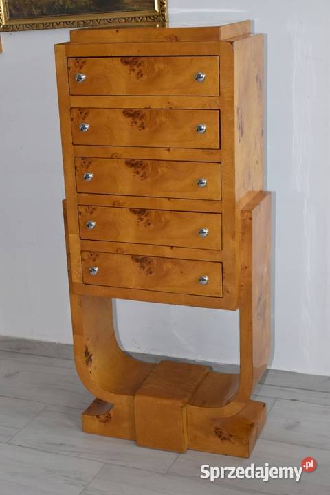 Komoda Szafa Art Deco Szyfoniera Pomocnik Szafka