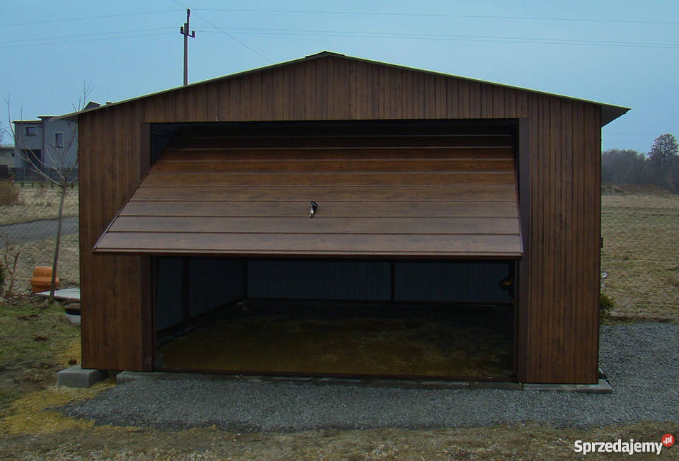 Garaże Blaszane 4x5 Orzech Blaszaki Katowice
