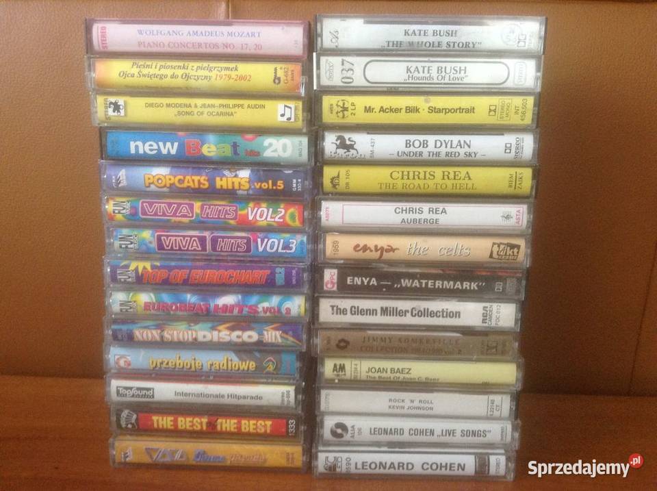 Kasety magnetofonowe oryginalne nagrania z lat Opole