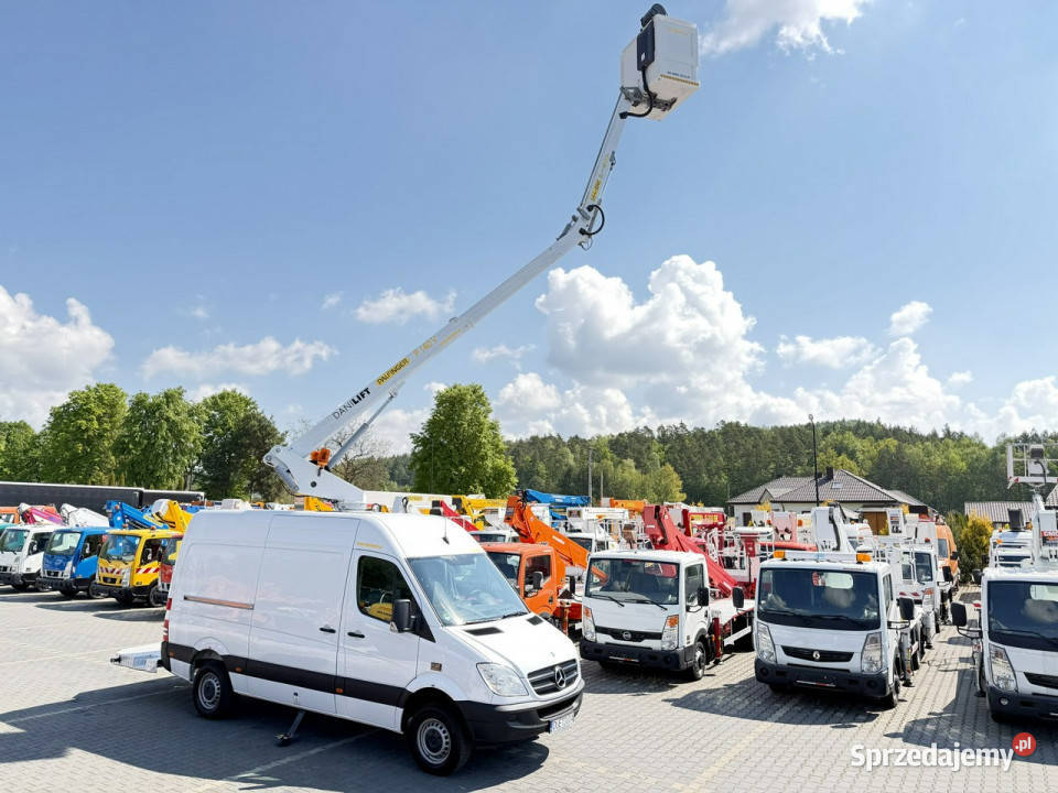 Mercedes Sprinter 316 do 35 tony Podnośnik elektryczne szyby Widełki sprzedam