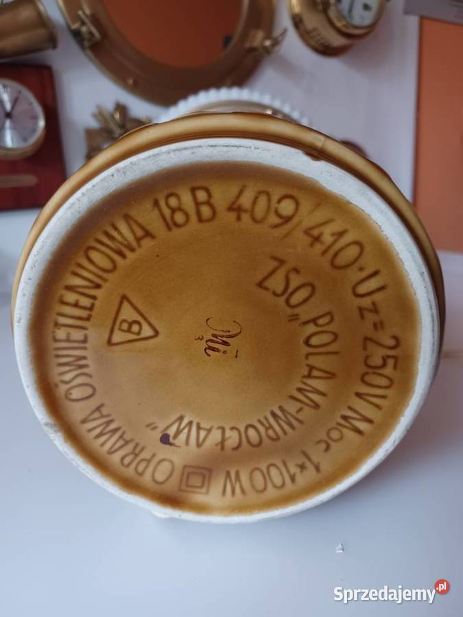 Lampa z czasów PRL Kolekcja Poznań