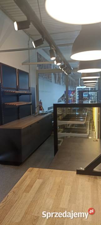 Komplet wyposażenie sklepu piekarniczego witryna Szczecin sprzedam