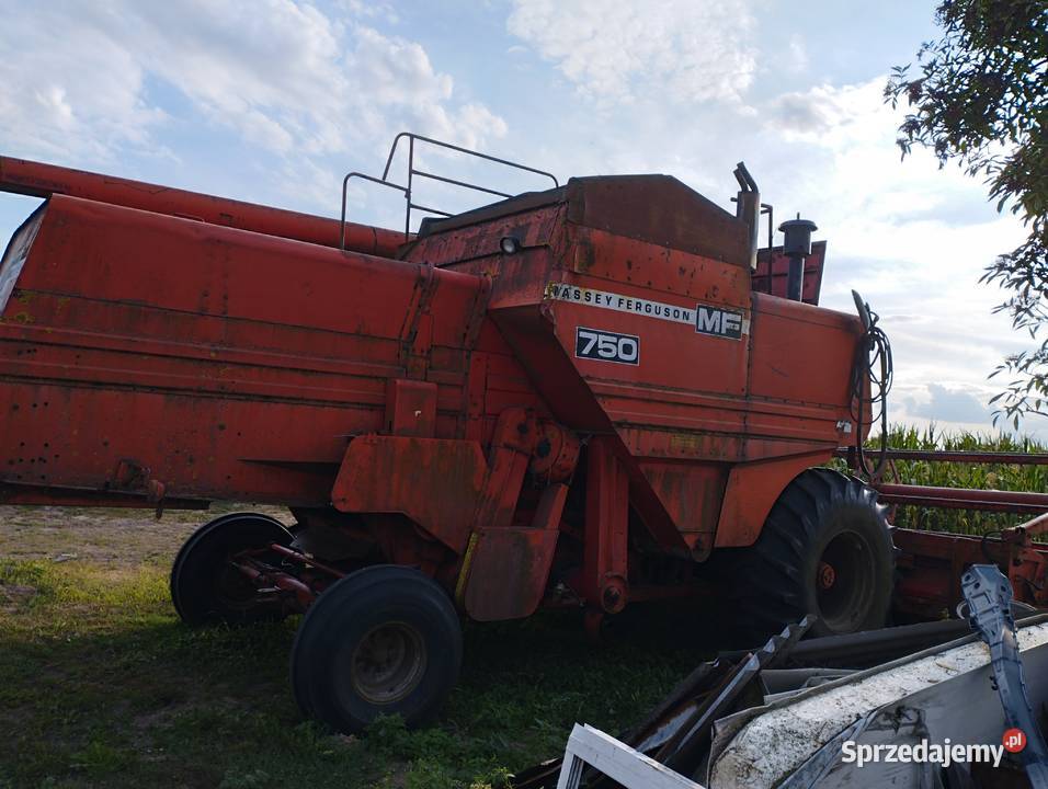 Sprzedam kombajn zbożowy MF 750 Łążyn