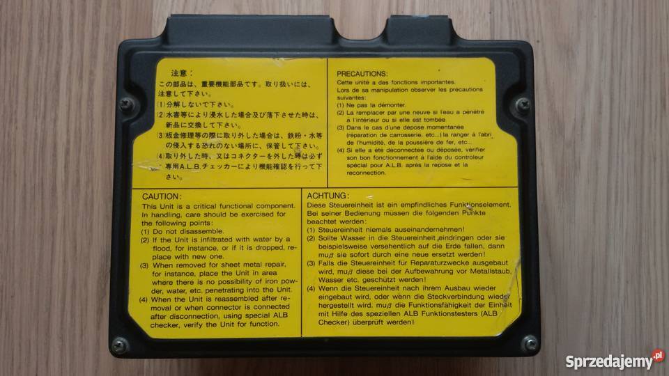 Honda Prelude III Sterownik ABS komputery