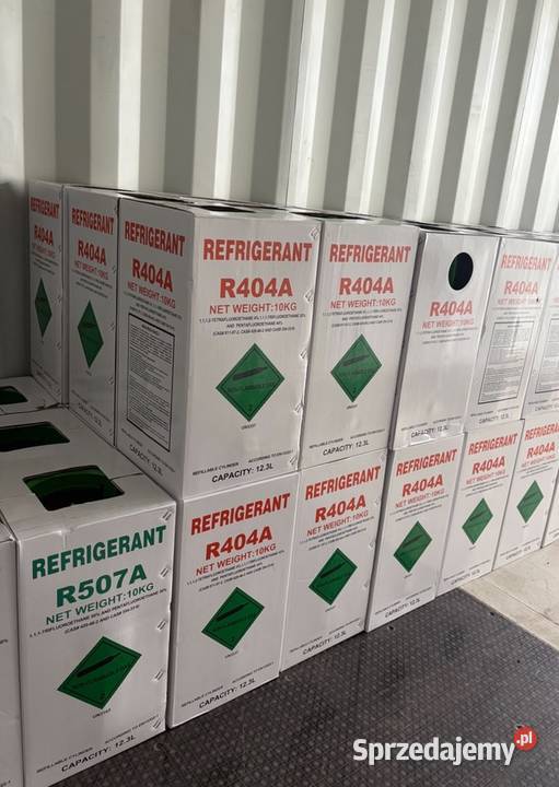 Freon r134a r404a r410a r507a r407c r1234yf r32 Gorzów Wielkopolski