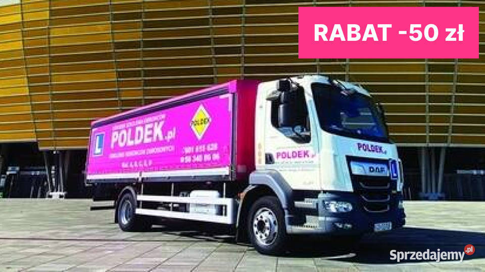 Prawo jazdy kat C Gdańsk rabat 50 i raty 30x0 pomorskie