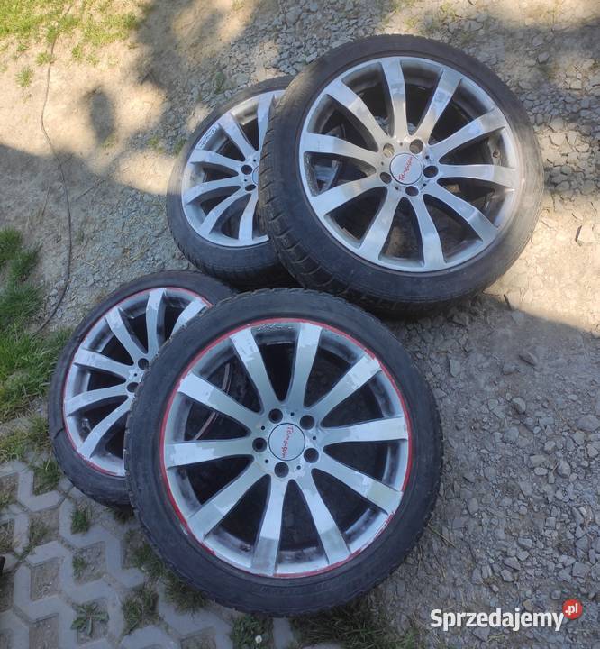 Alufelgi 18 5x112 Tomason TN4 do renowacji podkarpackie Lubenia