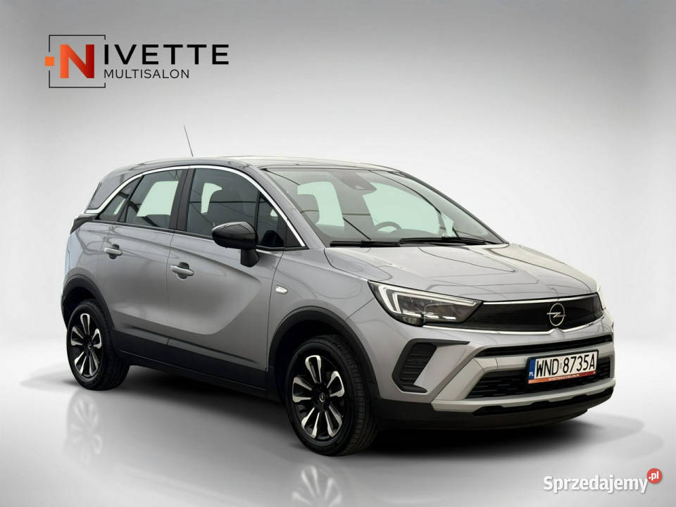 Opel Crossland 15 DT 110 Elegance Business Pack srebrny Motoryzacja Warszawa