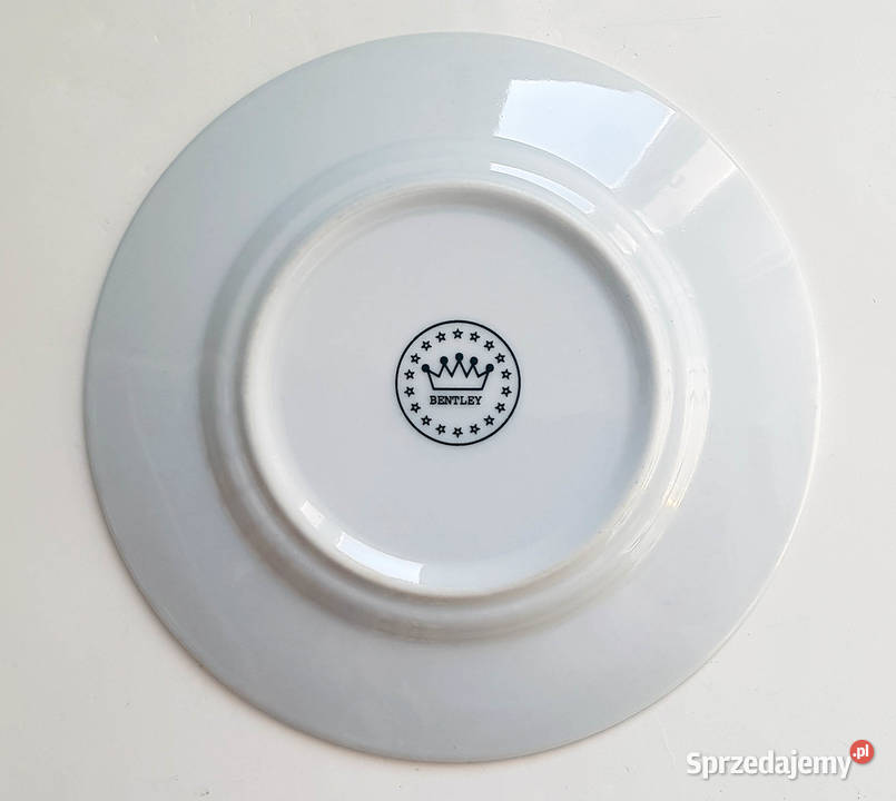 Talerze deserowe talerzyki małe Bentley komplet dolnośląskie Legnica