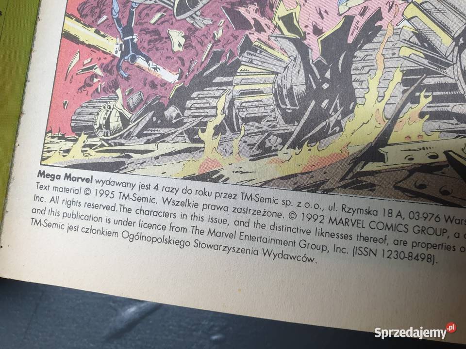 Mega Marvel 1 6 1995 The Incredible Hulk TMSemic Rok wydania 1995 Gdynia