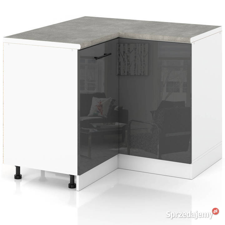 Szafka Kuchenna Stojąca Z Blatem Narożna 90x90 Elbląg