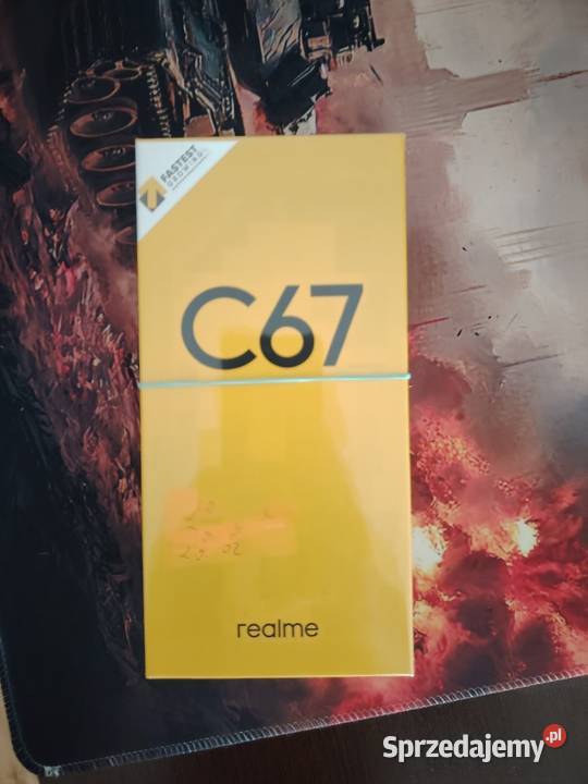 Realmy c67 8256 Gb sunny oasis nowy