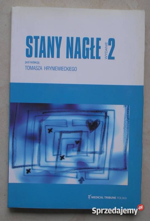 Stany nagłe wydanie 2 red Tomasz Hryniewiecki Kraków